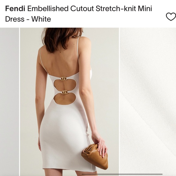 Fendi knit reversible dress. Size 38. - Picture 4 of 4